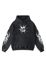 Curse Designed Oversized Hoodie