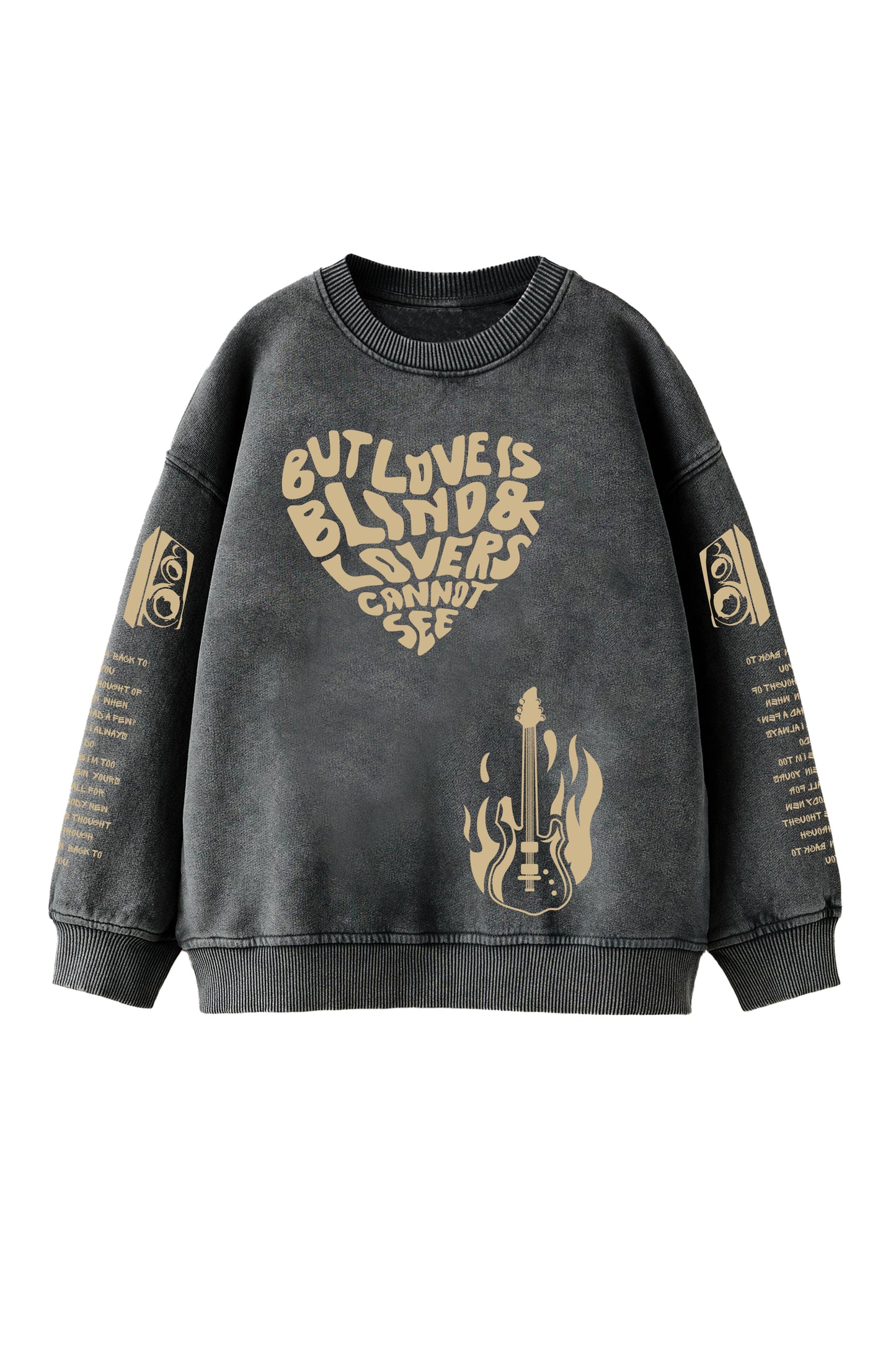 Arctic Monkeys Designed Oversized Sweatshirt