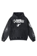 Nightmare Designed Oversized Hoodie