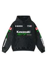 Kawasaki Designed Oversized Hoodie