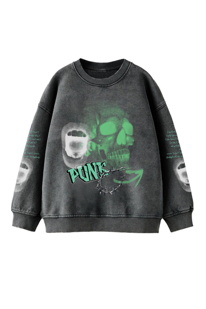 The Pistols Designed Oversized Sweatshirt