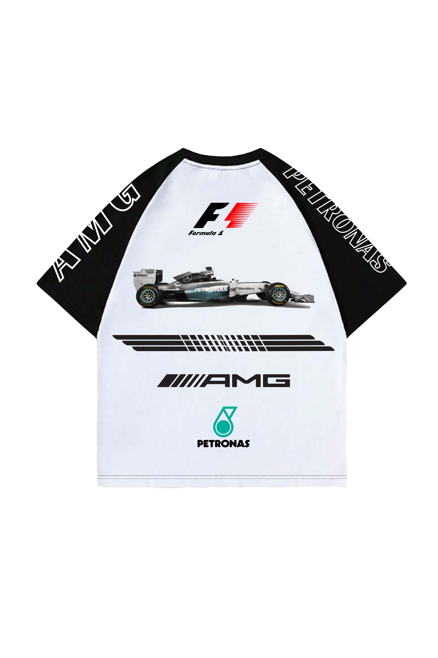 Mercedes AMG Ranglan Designed Oversized T-shirt