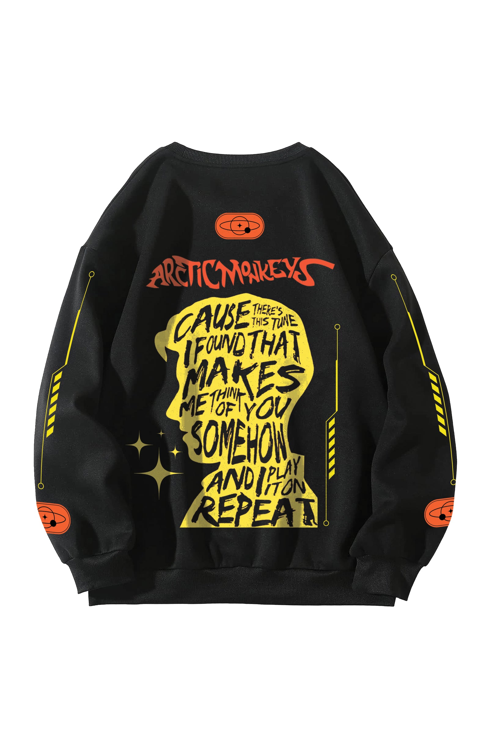Arctic Monkeys Designed Oversized Sweatshirt 02 – FASSAP