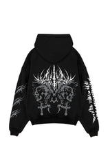 Infernal Designed Oversized Hoodie