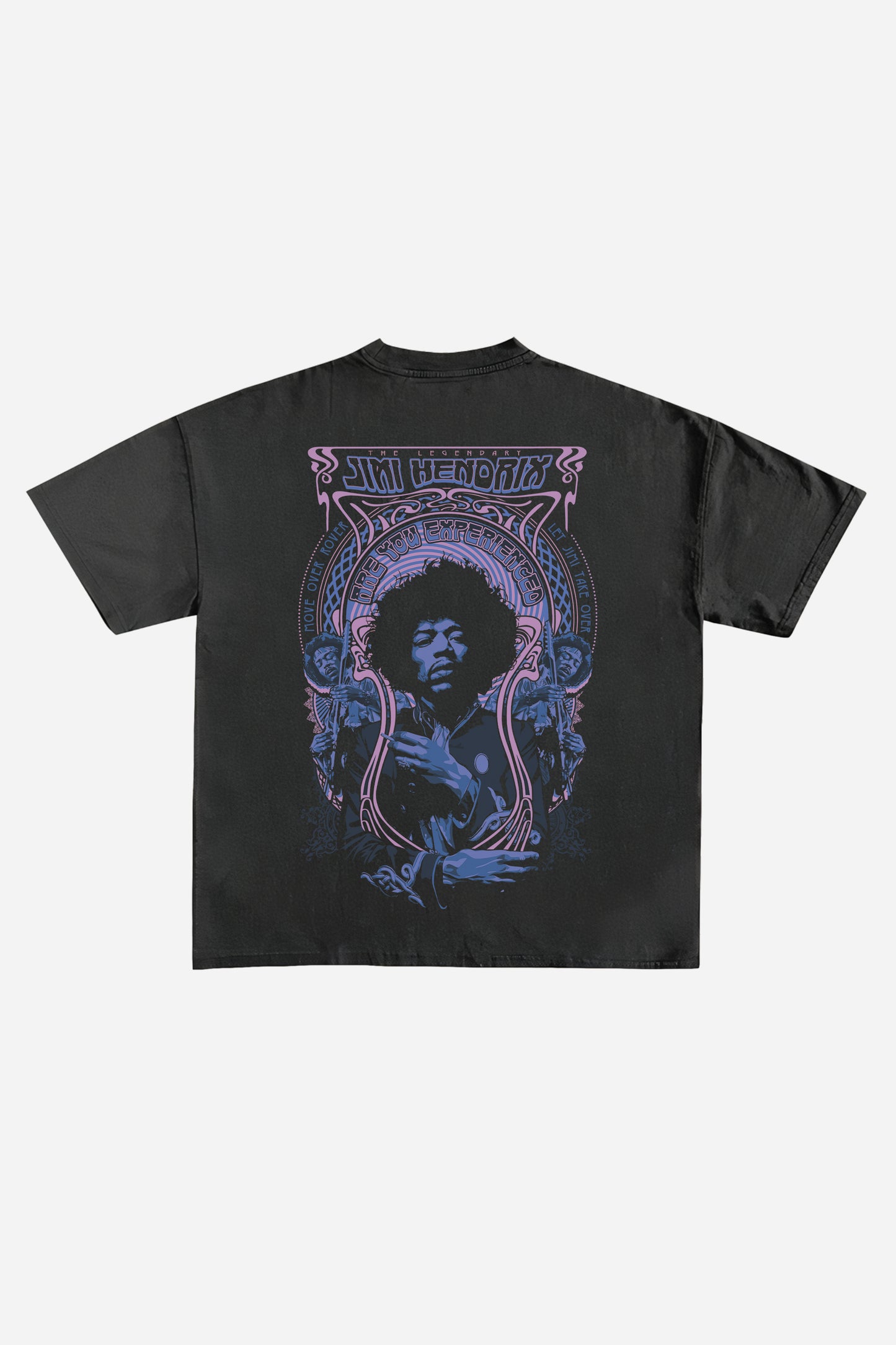 Jimi Hendrix Designed Oversized T-shirt