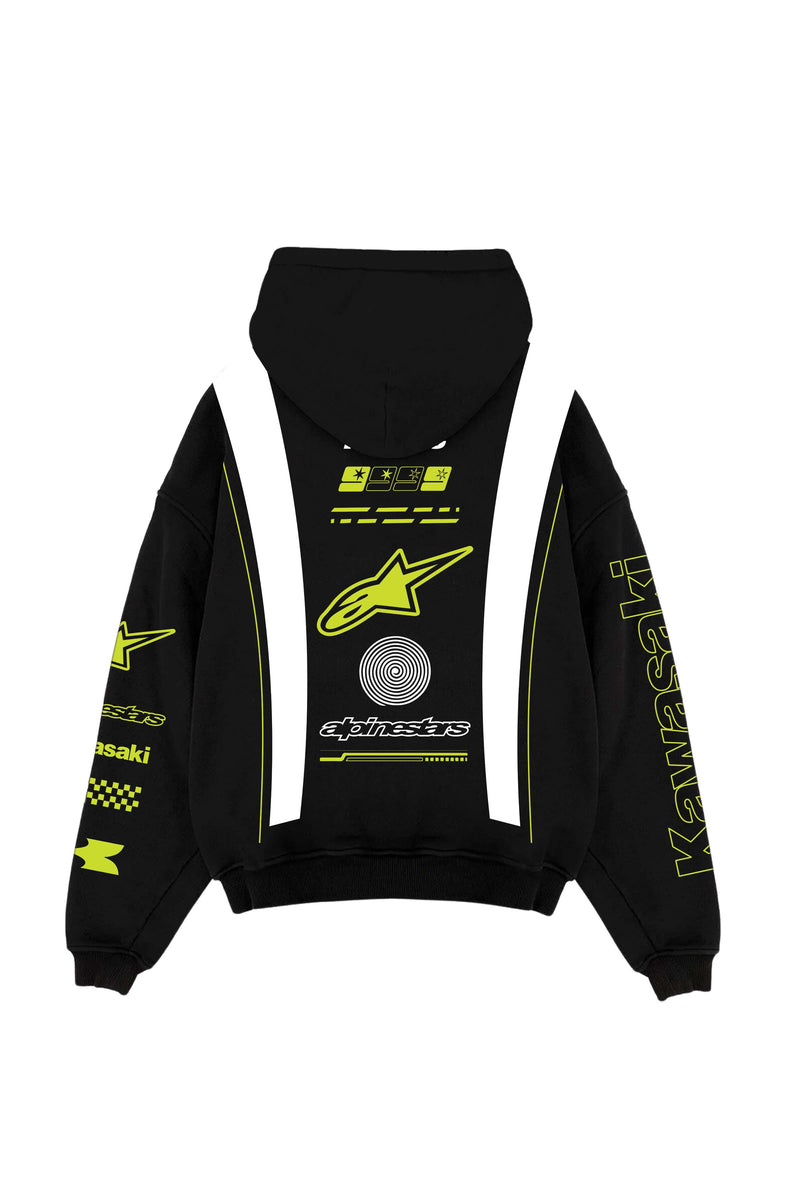 Alpinestars X Kawasaki Designed Oversized Hoodie