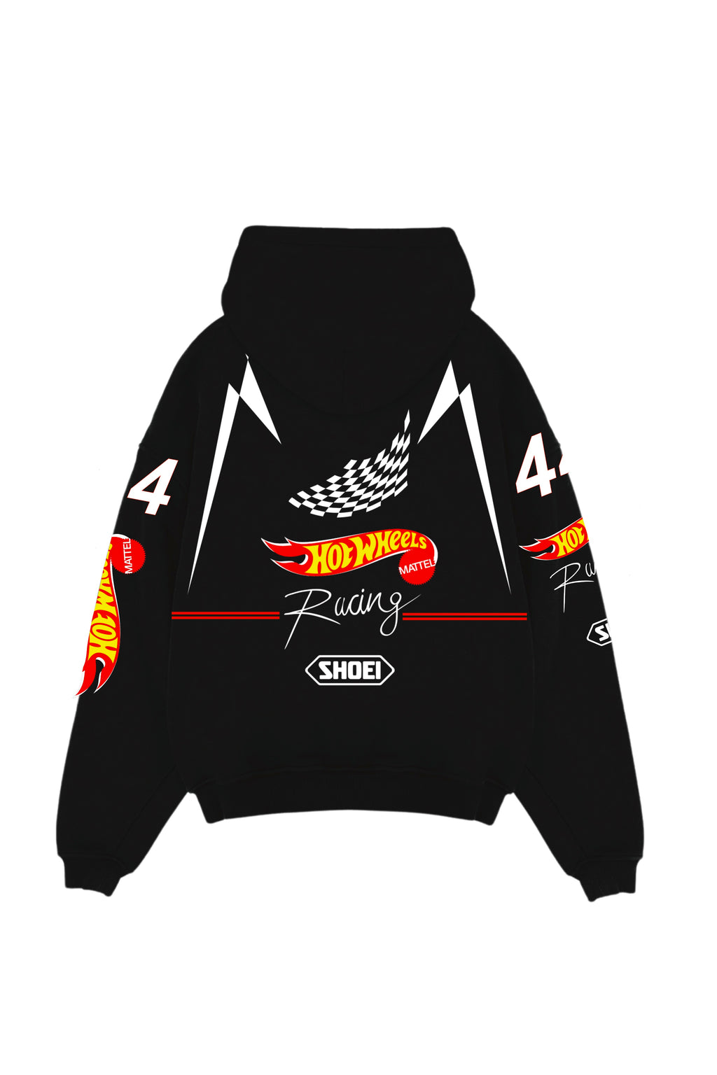 Hotwheels Designed Oversized Hoodie