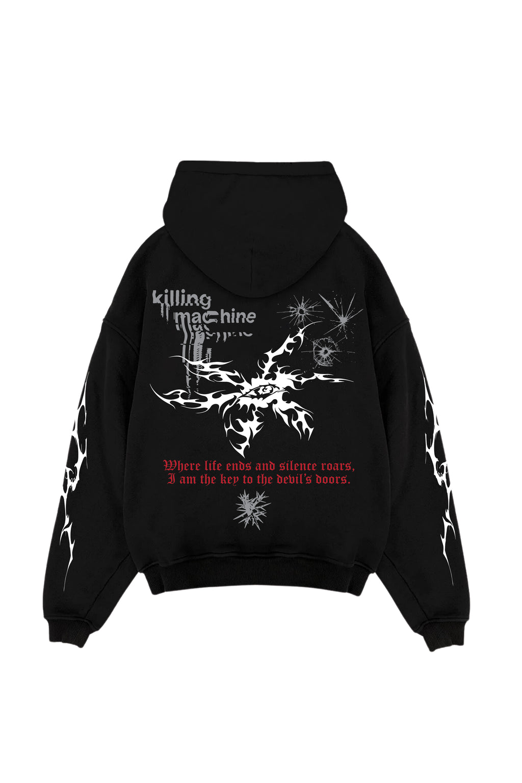 Hellspawn Designed Oversized Hoodie