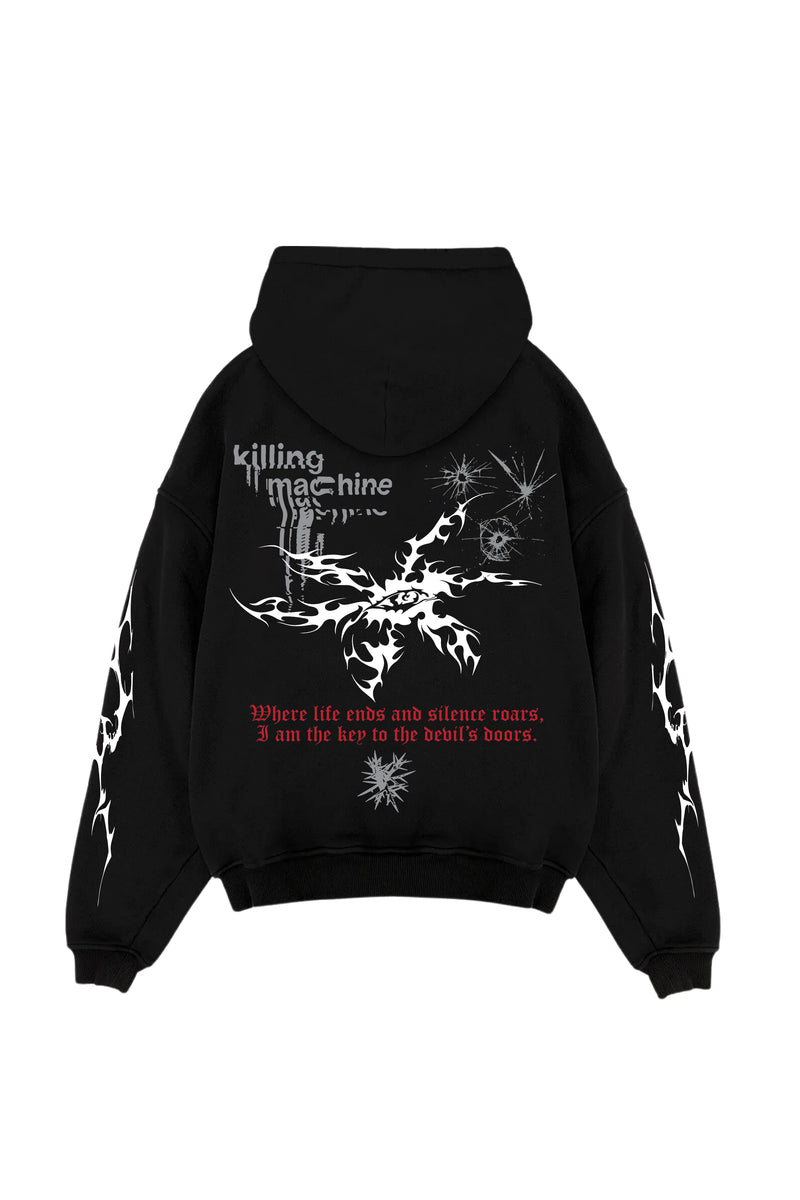 Hellspawn Designed Oversized Hoodie