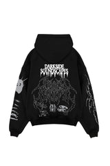 Nightmare Designed Oversized Hoodie