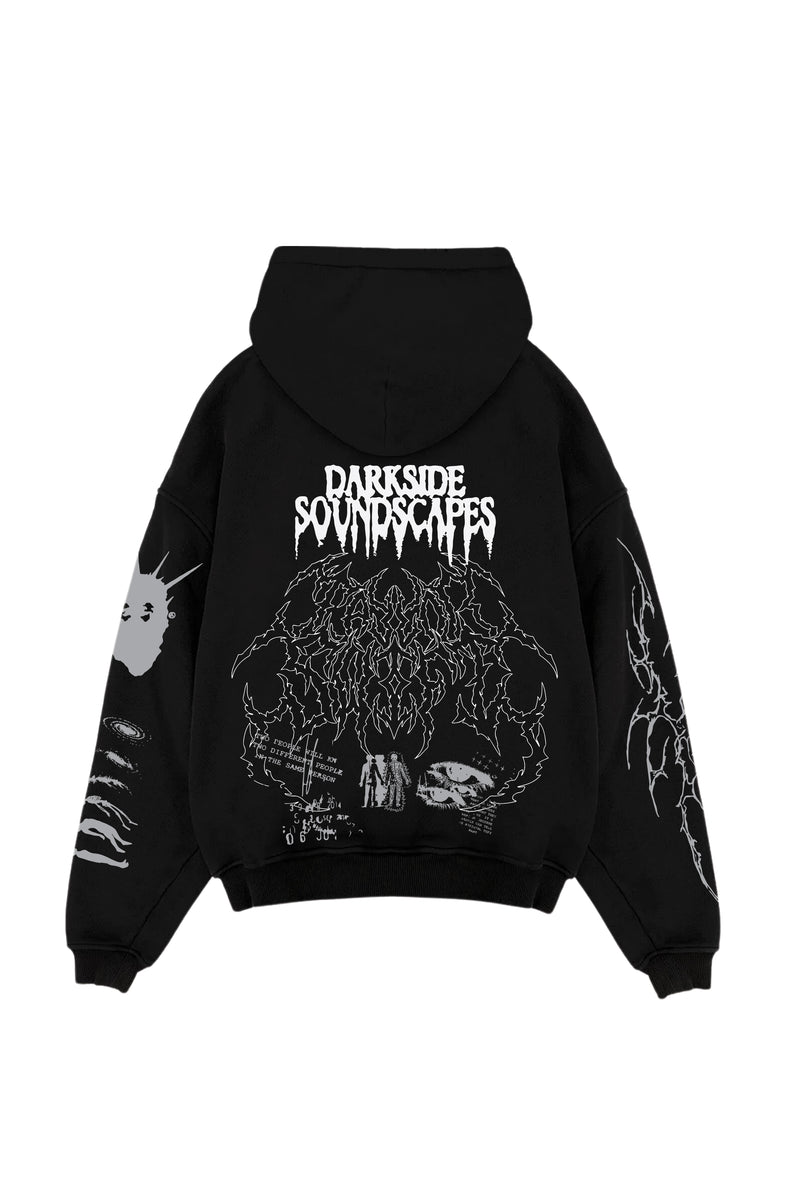 Nightmare Designed Oversized Hoodie