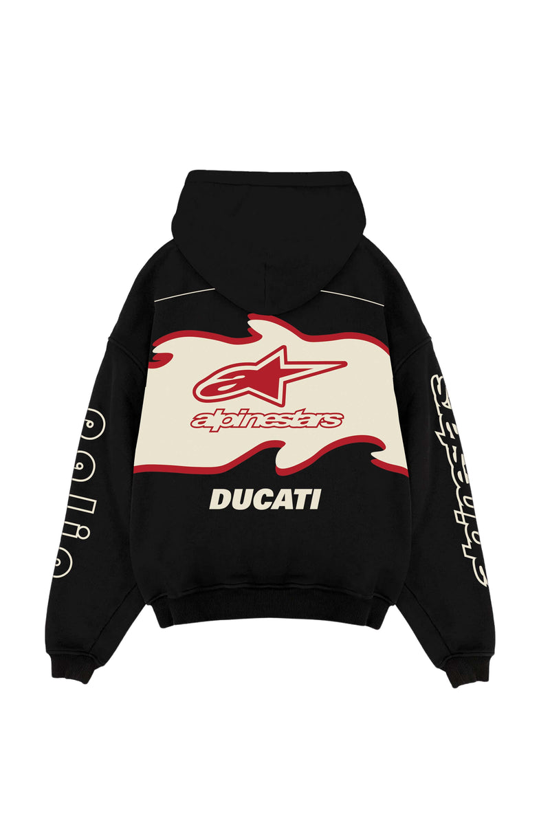 Ducati X Alpinestars Designed Oversized Hoodie