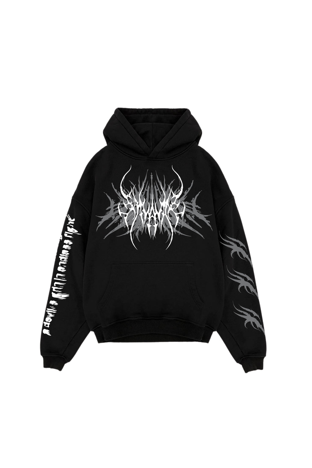 Infernal Designed Oversized Hoodie