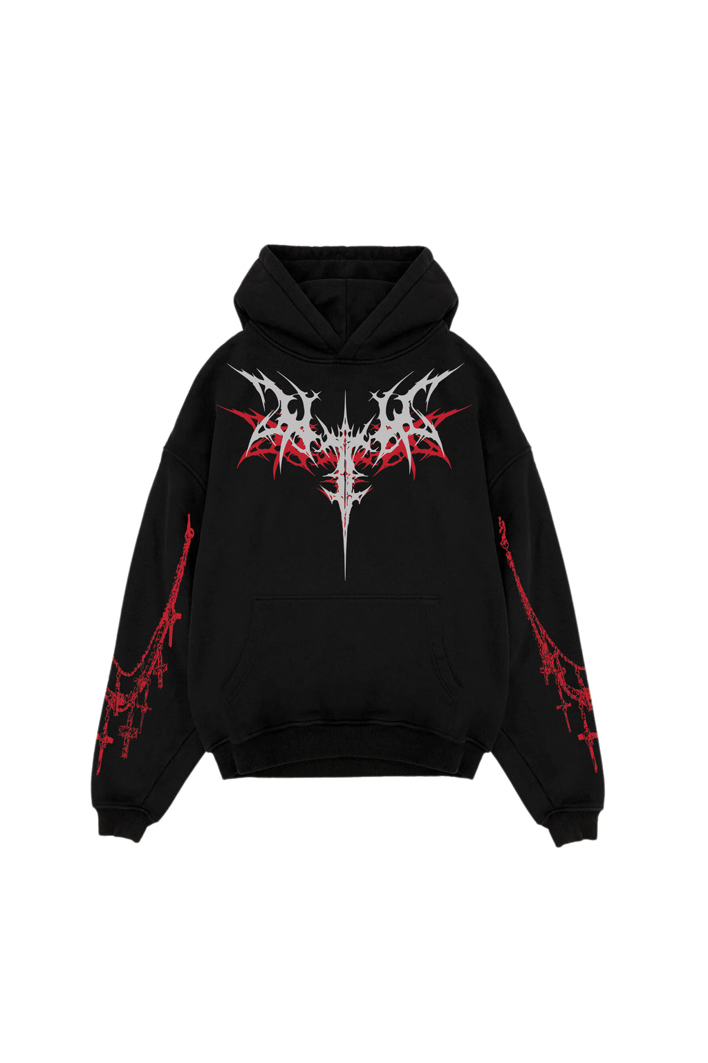 Sinister Designed Oversized Hoodie