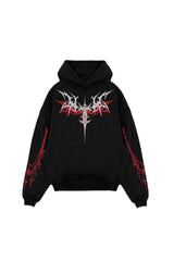 Sinister Designed Oversized Hoodie