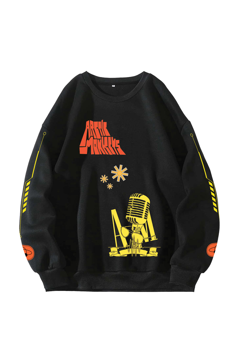 Arctic Monkeys Designed Oversized Sweatshirt 02 – FASSAP