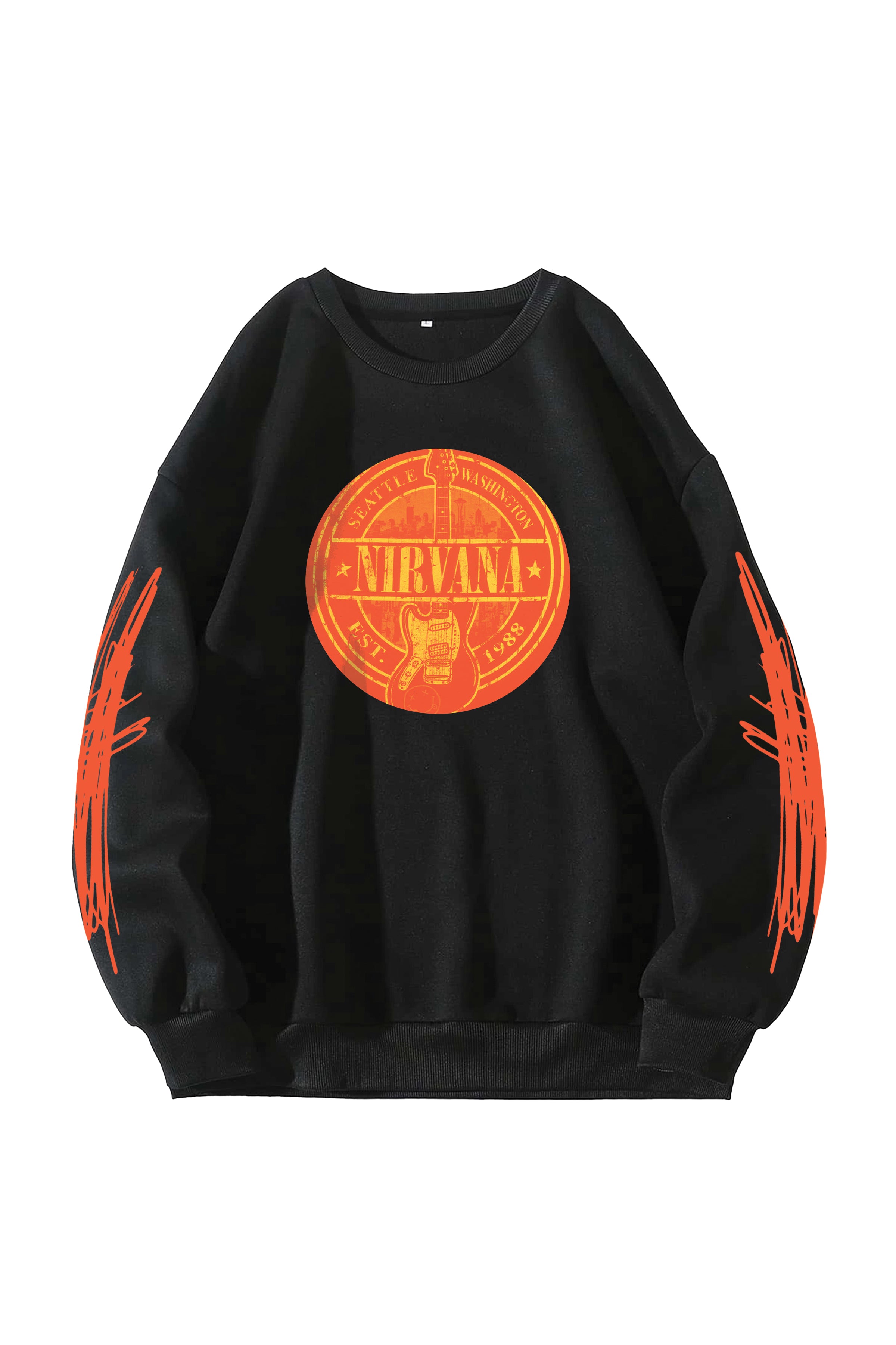 Nirvana Designed Oversized Sweatshirt