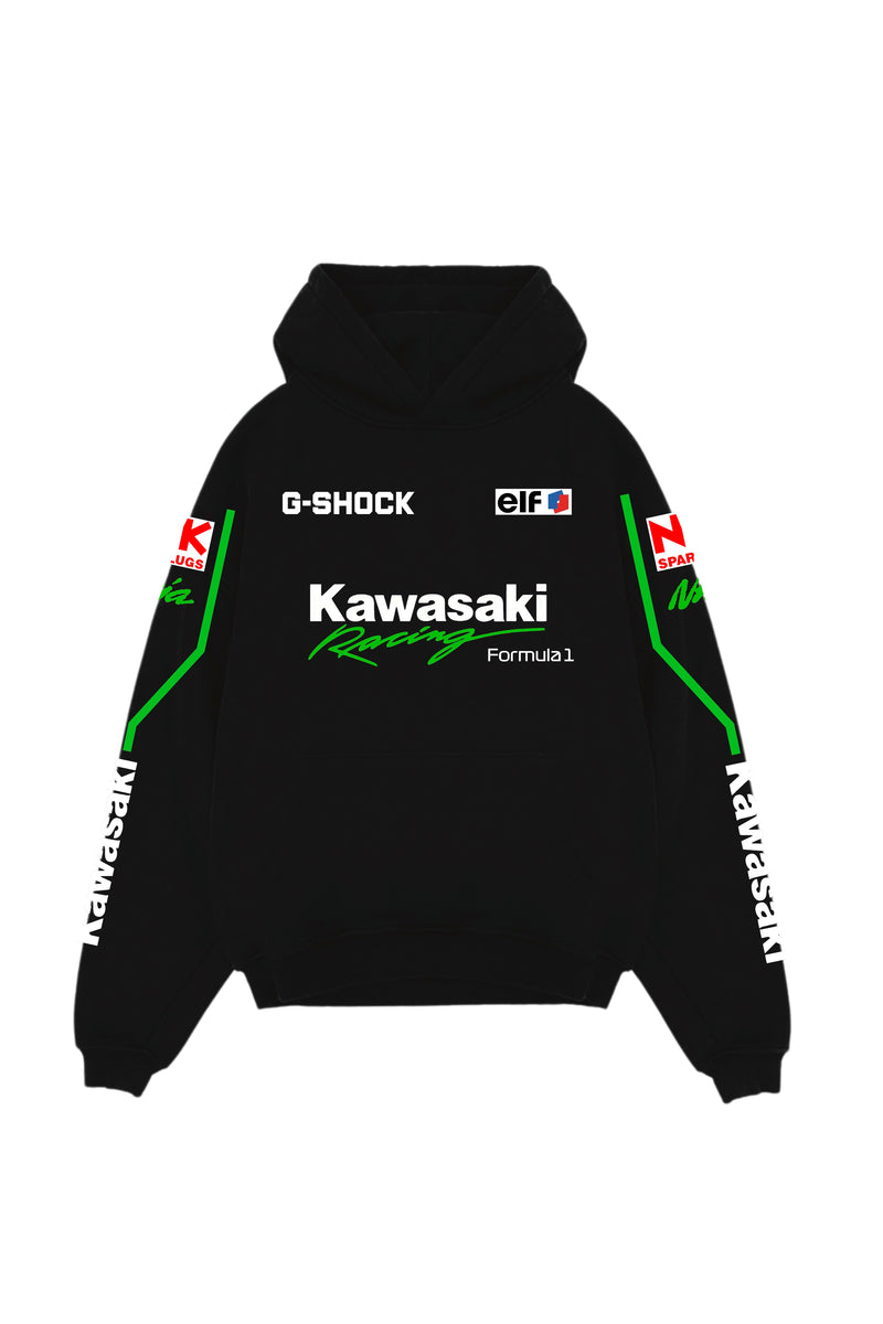 Kawasaki Designed Oversized Hoodie