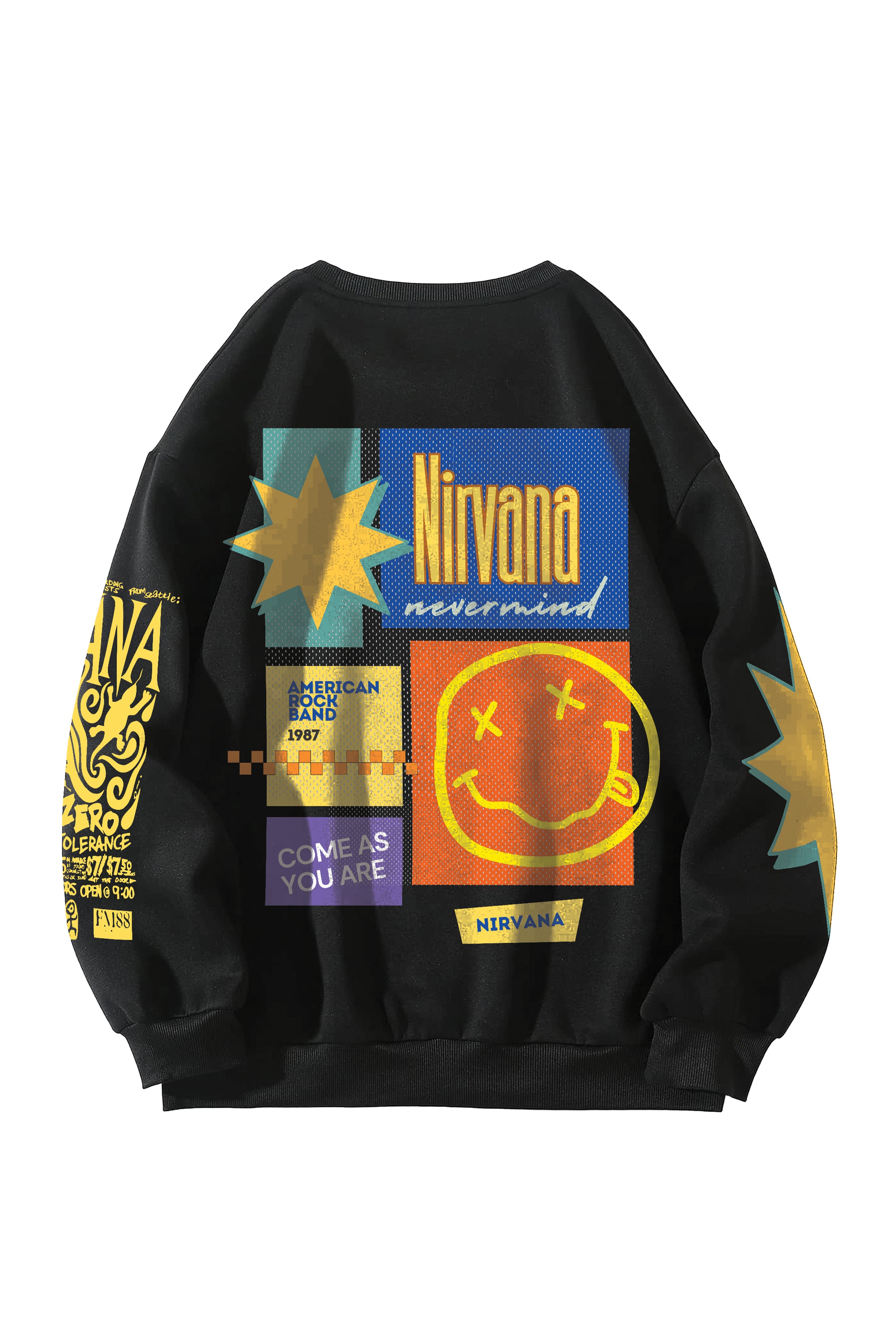 Nirvana Designed Oversized Sweatshirt