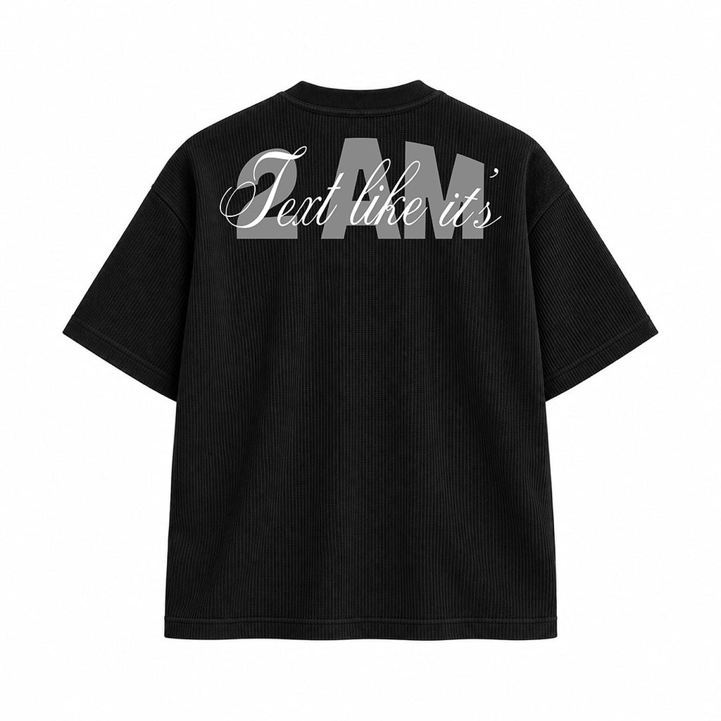 Text Like It's 2 AM Waffle Tee