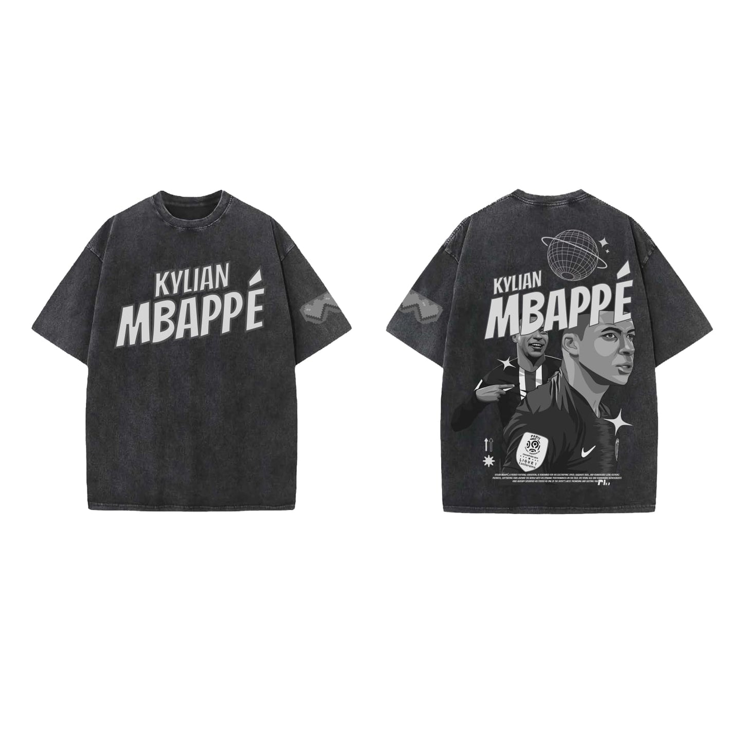 Kylian Mbappe Designed Oversized T-shirt