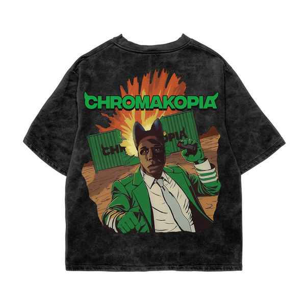 Chromakopia Acid Wash Oversized Tee