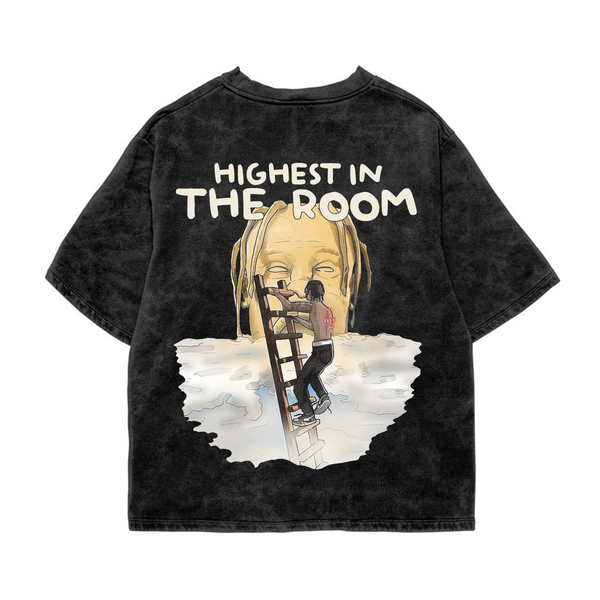 Astroworld Acid Wash Oversized Tee