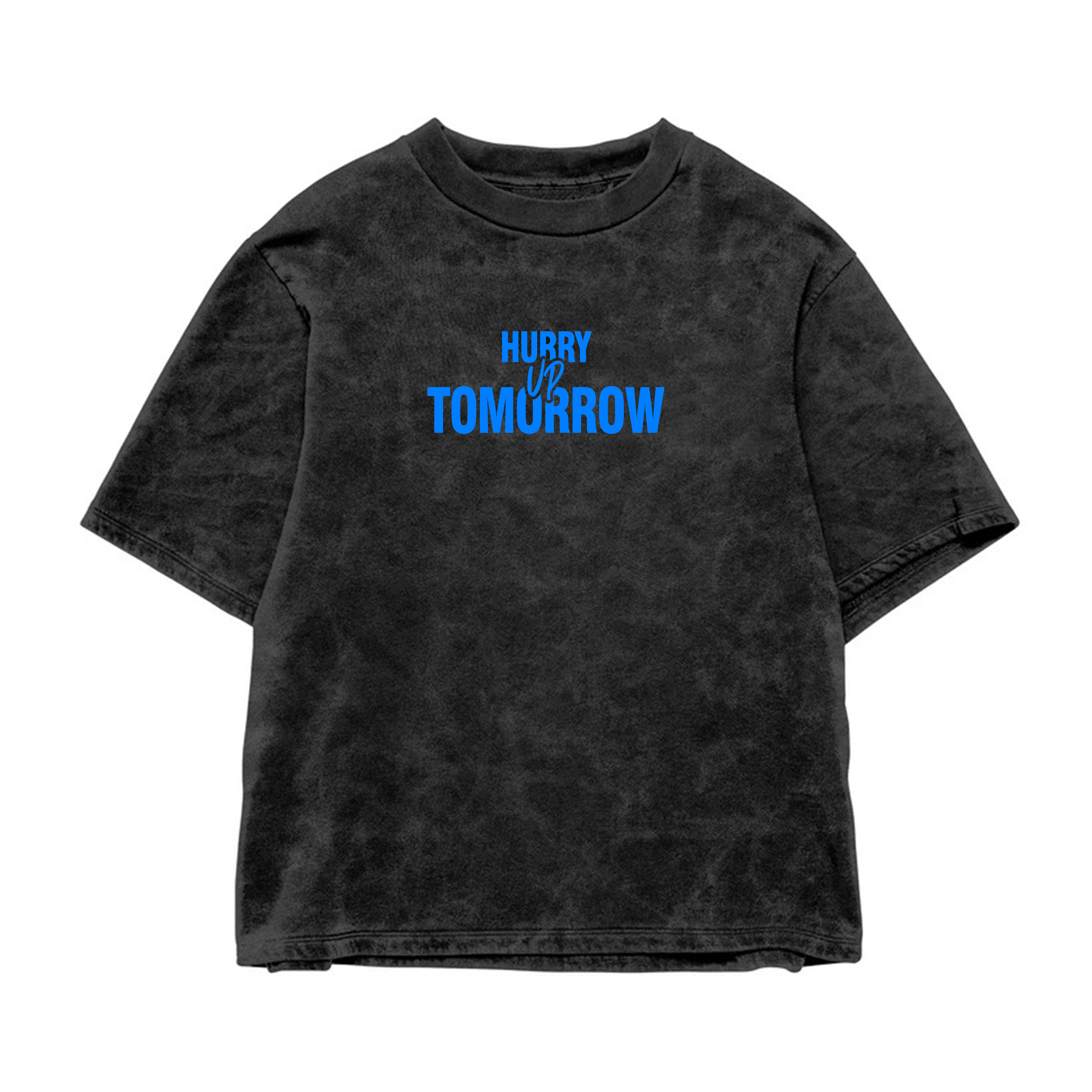 Hurry Up Tomorrow Acid Wash Oversized Tee