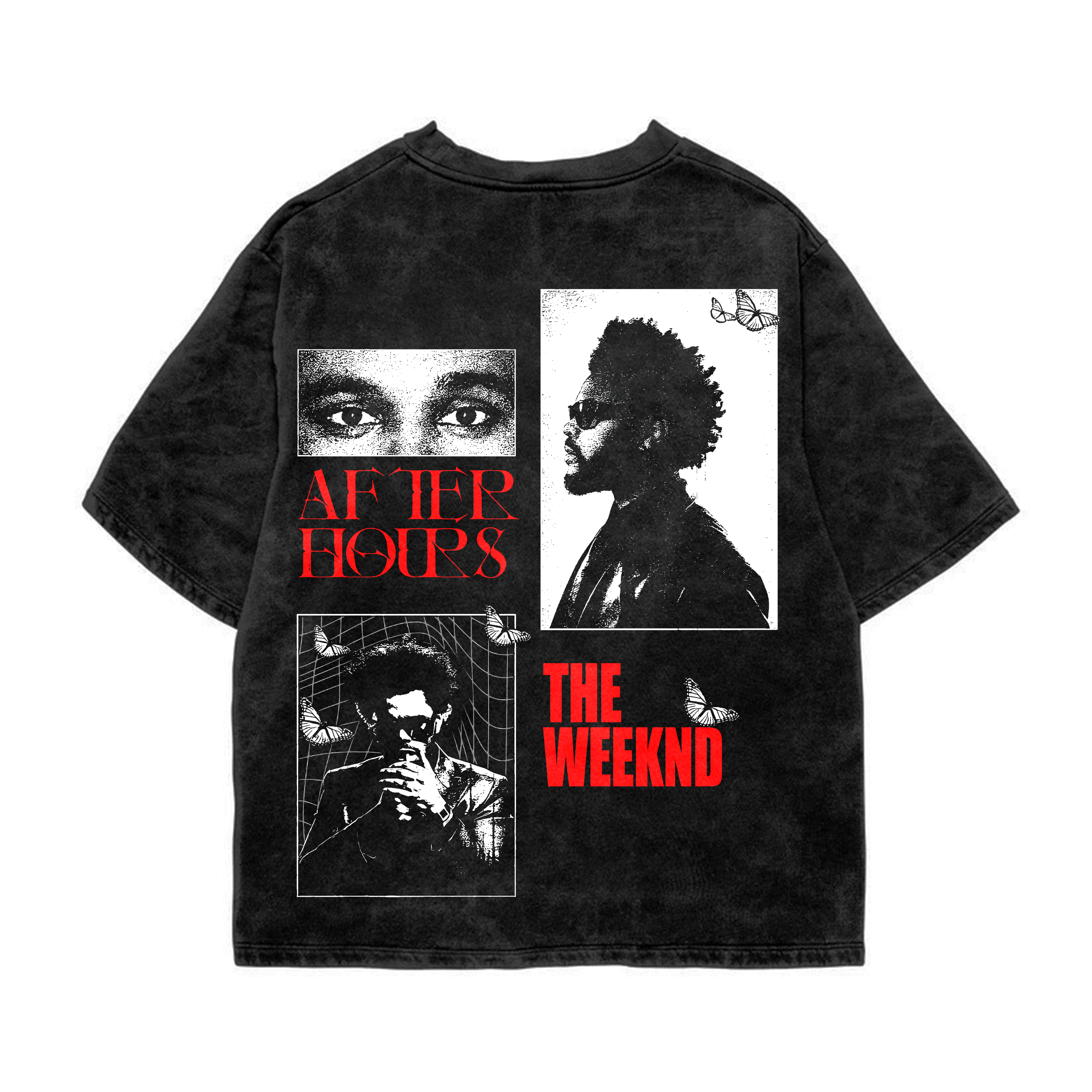 After Hours Acid Wash Oversized Tee