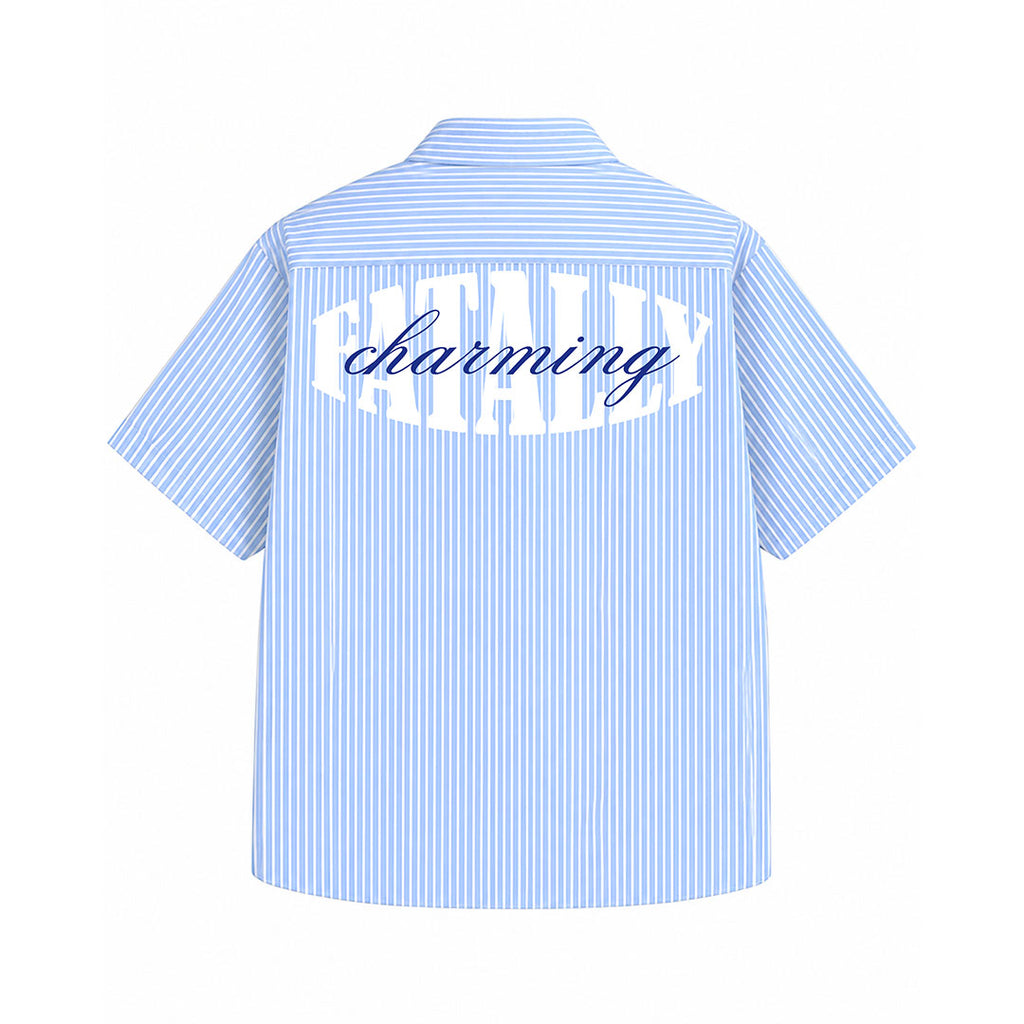 Charming Stripes Boxy Shirt