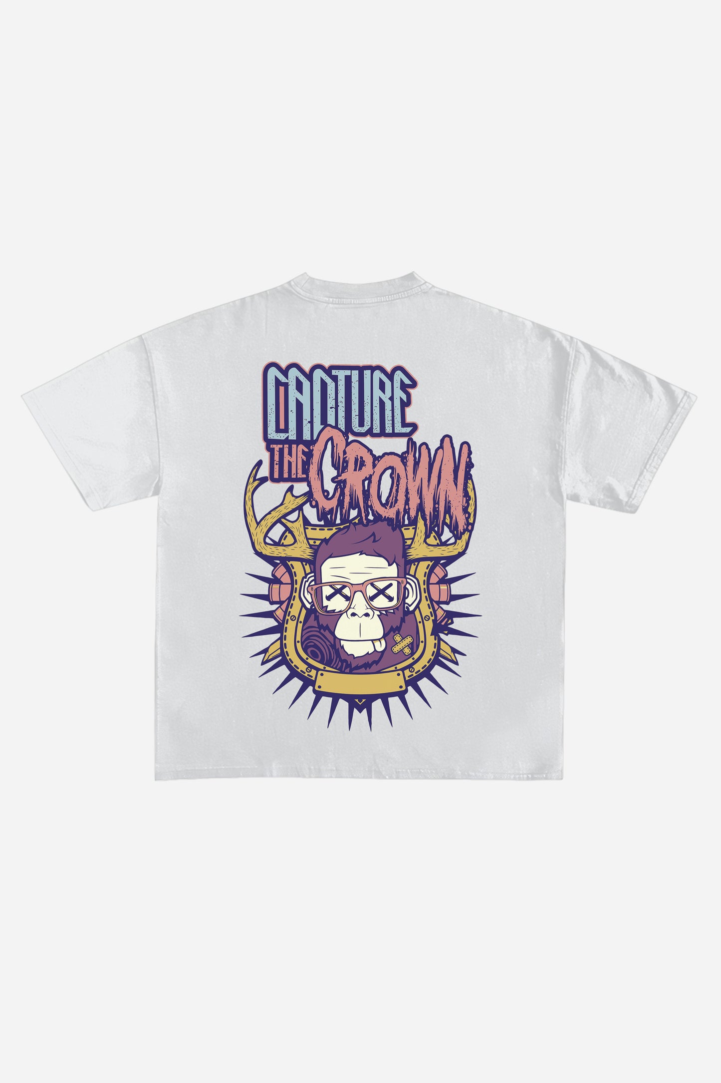 Capture The Crown Designed Oversized T-shirt