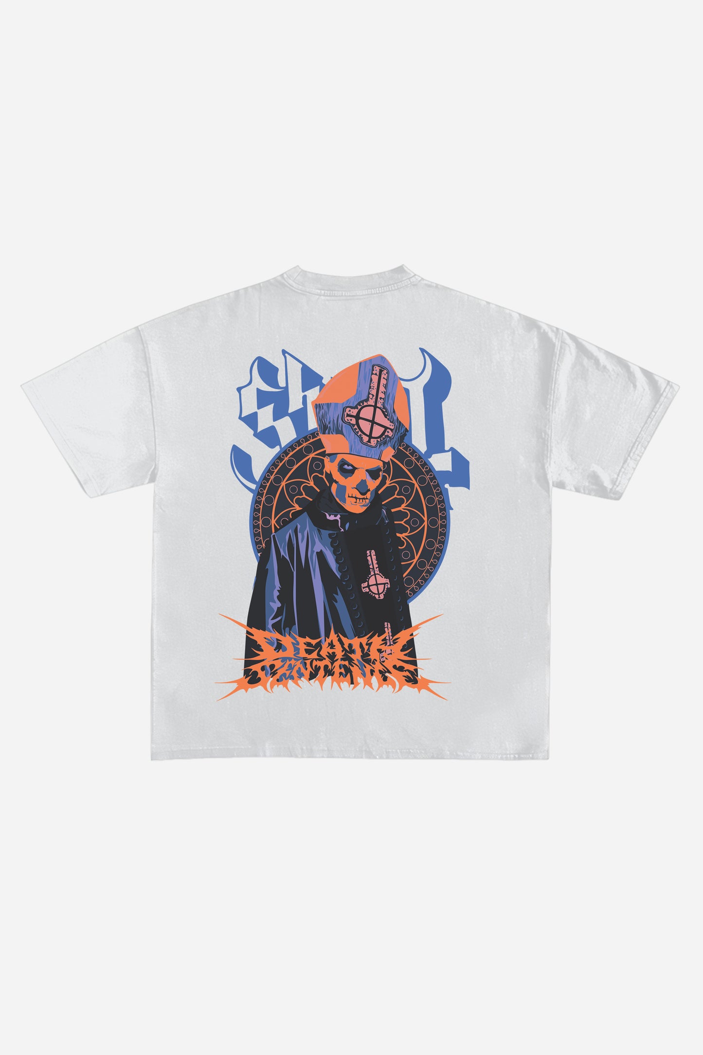 Ghosts Designed Oversized T-shirt