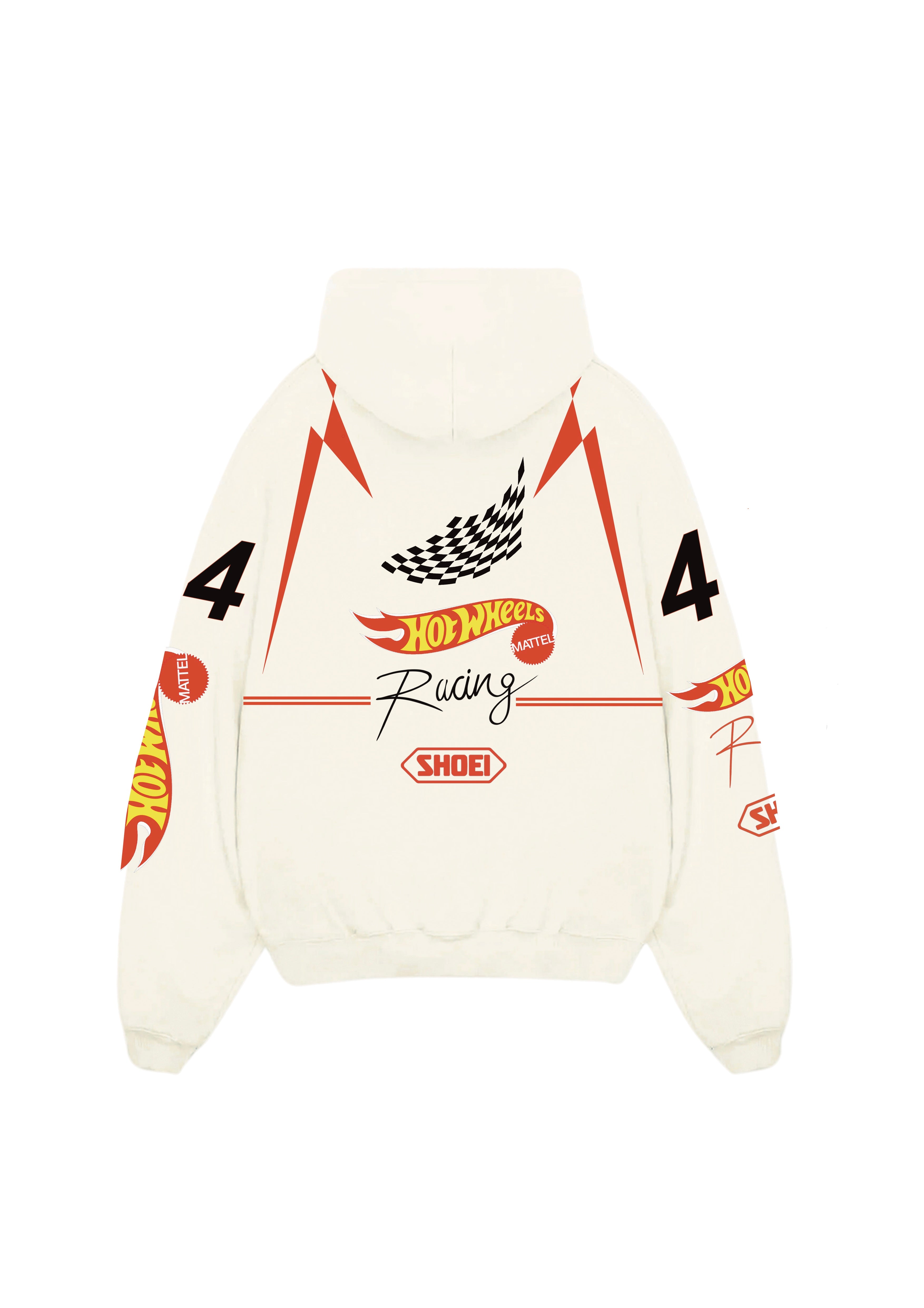 Hotwheels Designed Oversized Hoodie