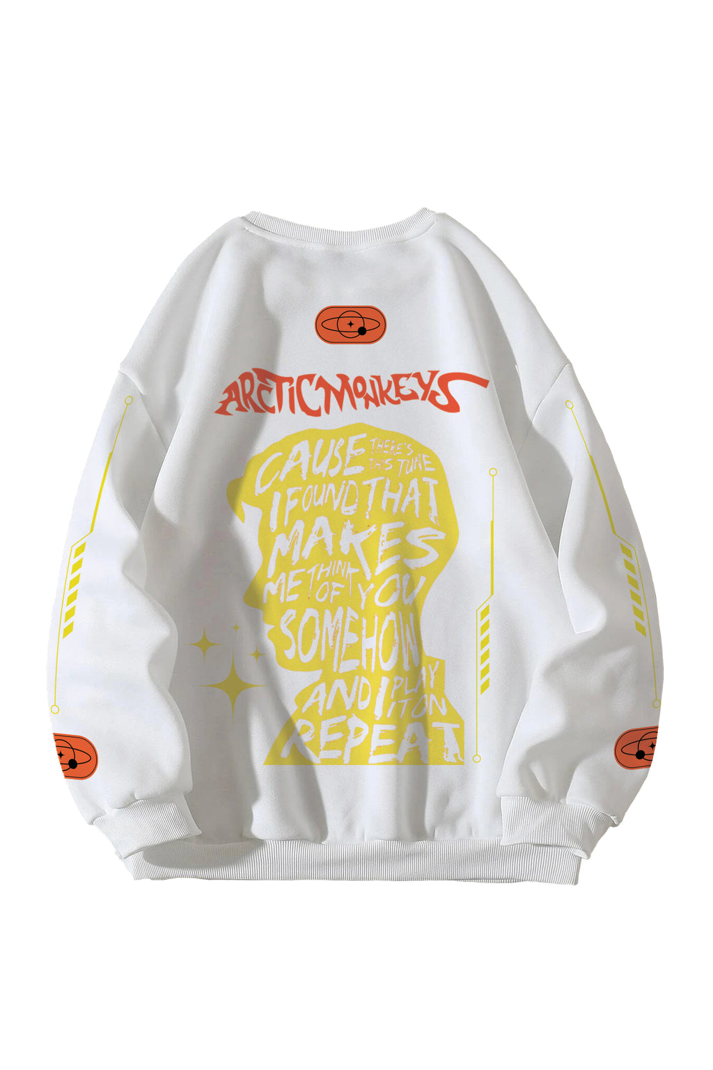 Arctic Monkeys Designed Oversized Sweatshirt 02