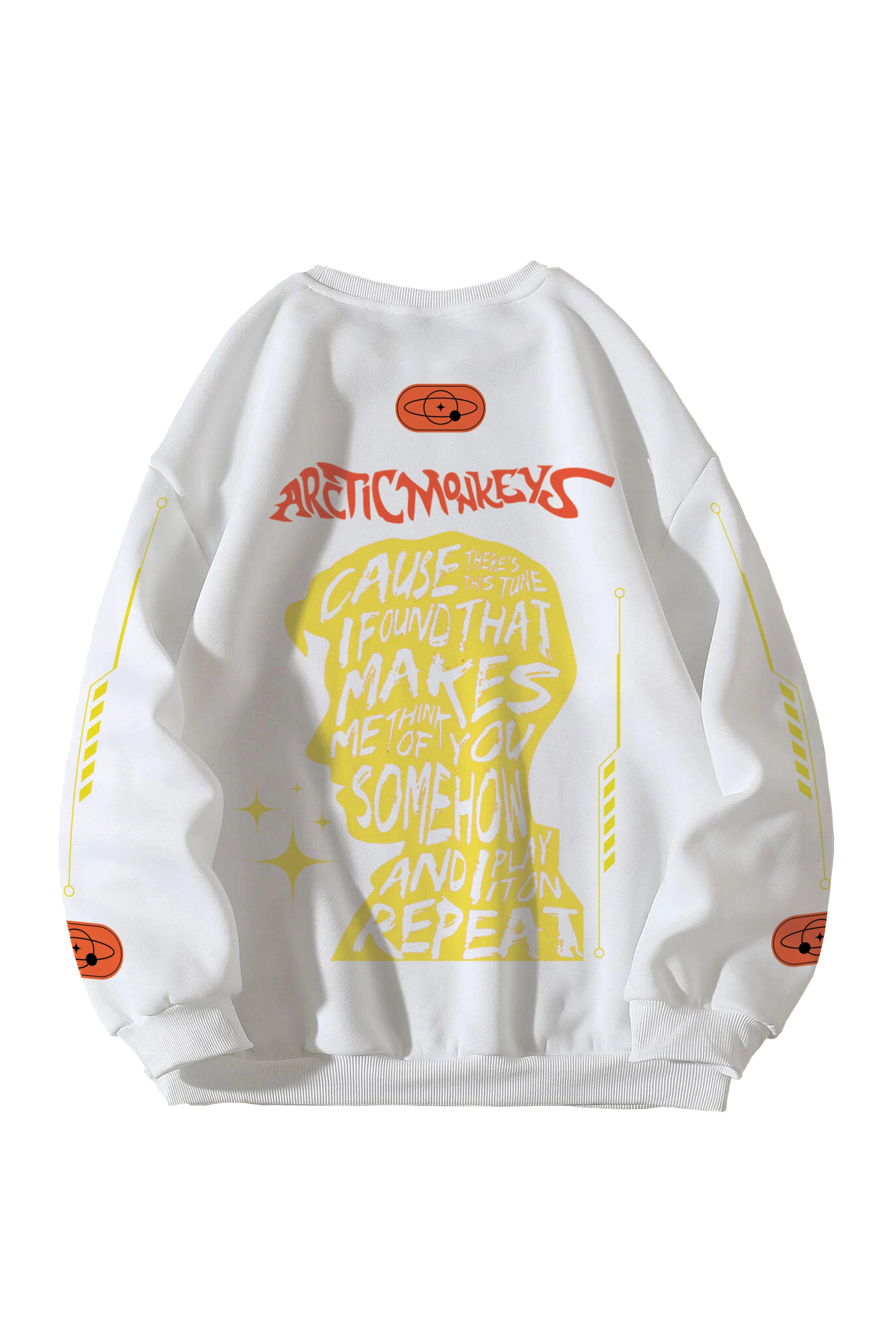 Arctic Monkeys Designed Oversized Sweatshirt 02