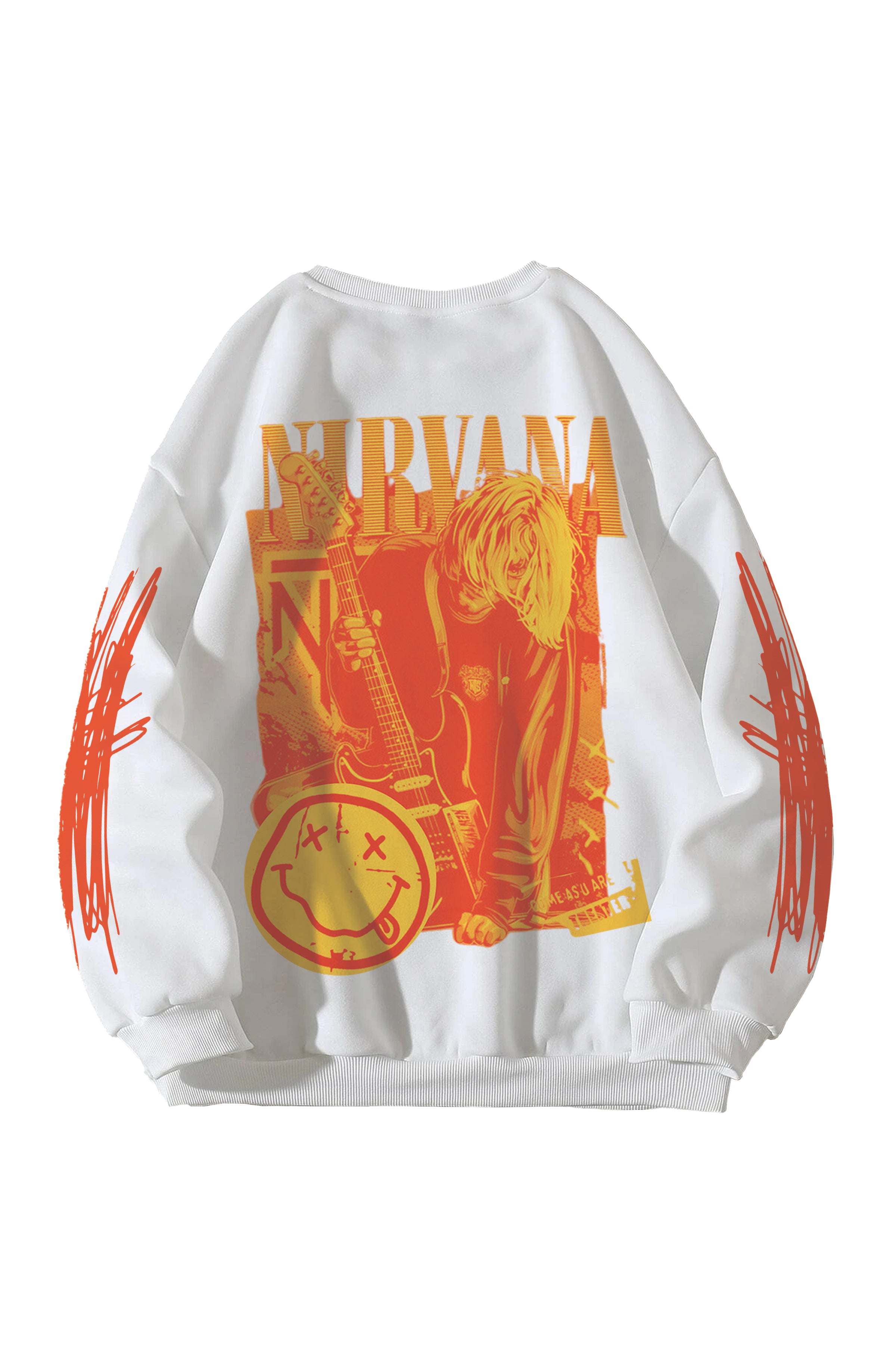 Nirvana Designed Oversized Sweatshirt