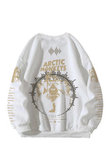 Arctic Monkeys Designed Oversized Sweatshirt