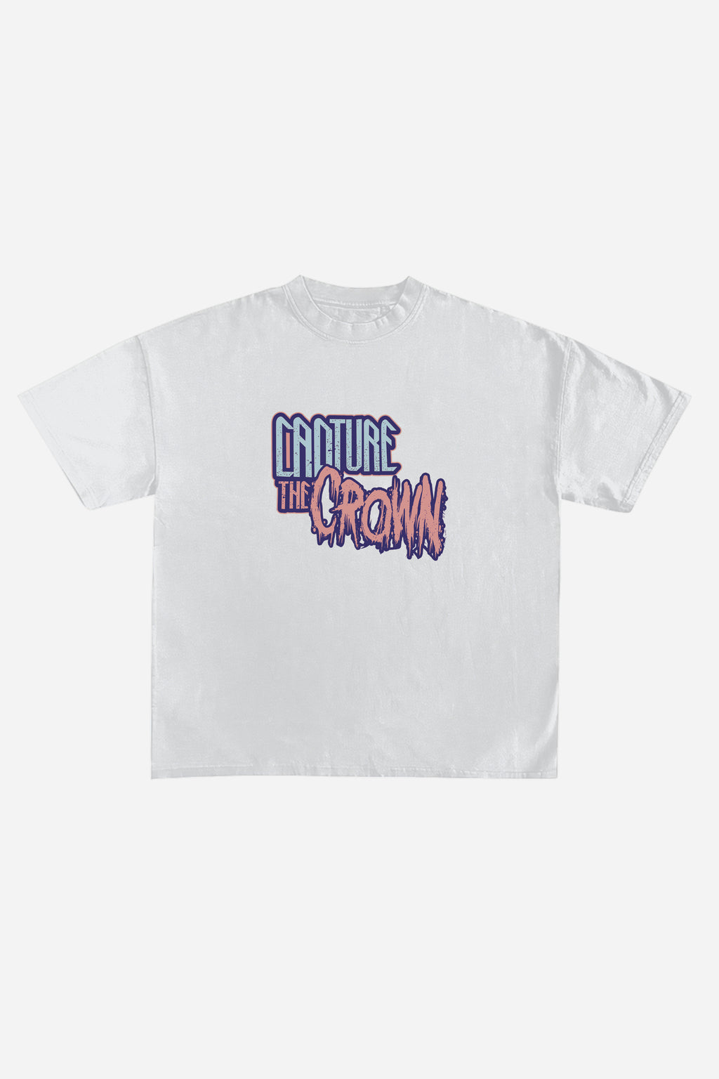 Capture The Crown Designed Oversized T-shirt