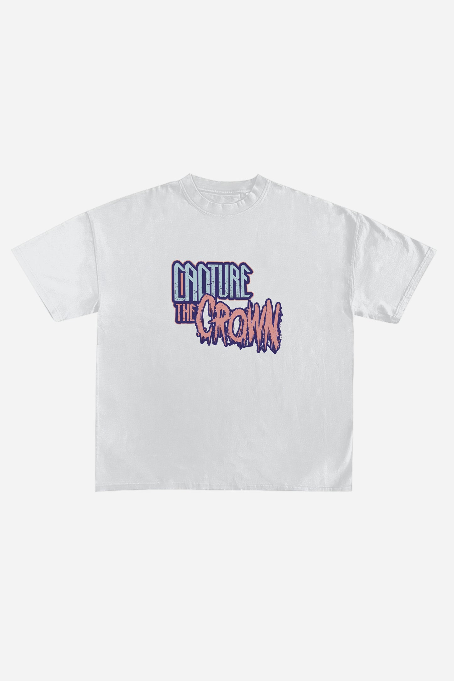 Capture The Crown Designed Oversized T-shirt