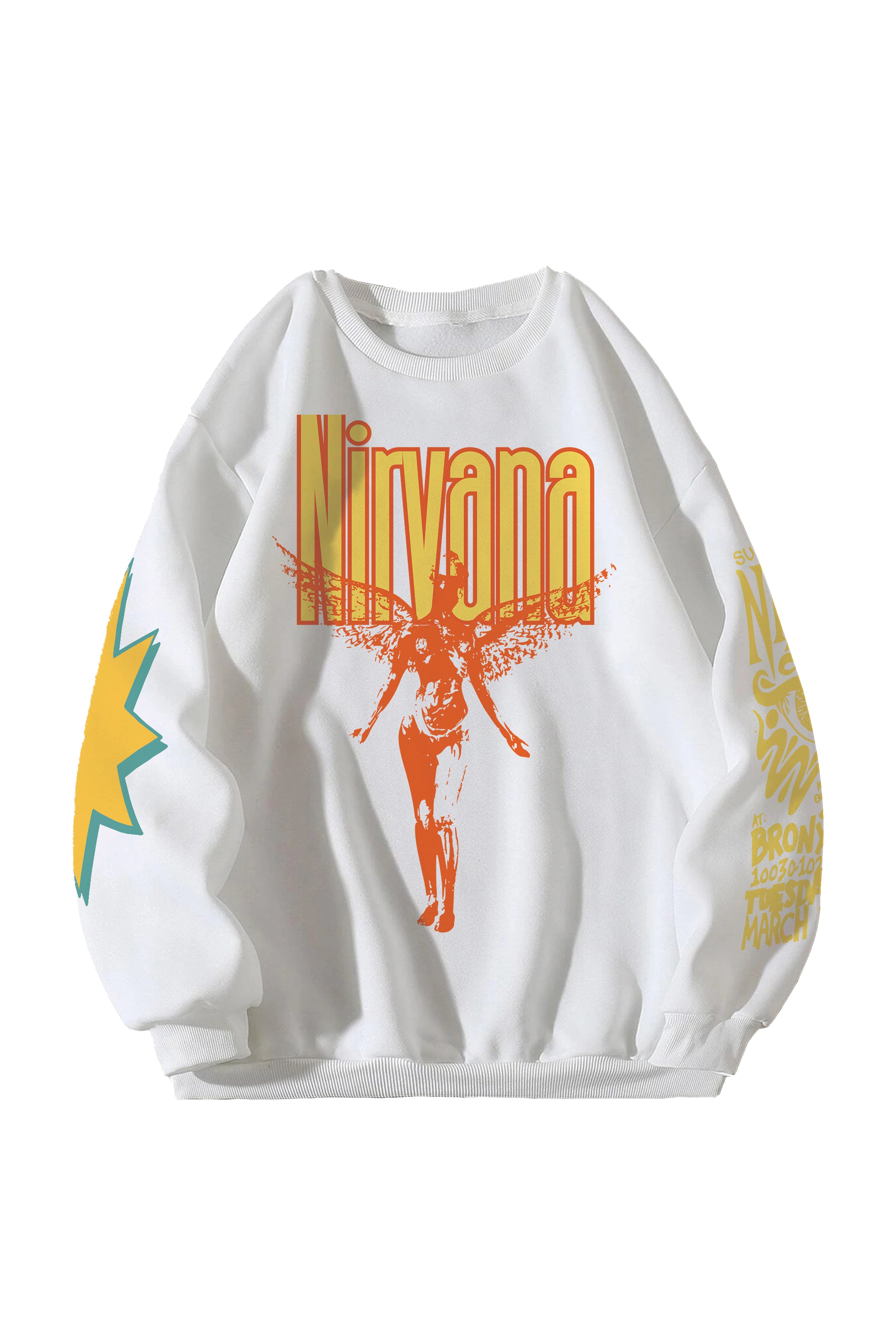 Nirvana Designed Oversized Sweatshirt
