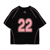 Pinkline Circuit Oversized Tee