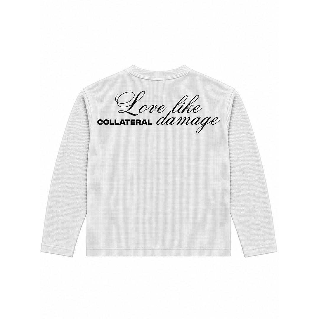 Collateral Damage Henley Tee