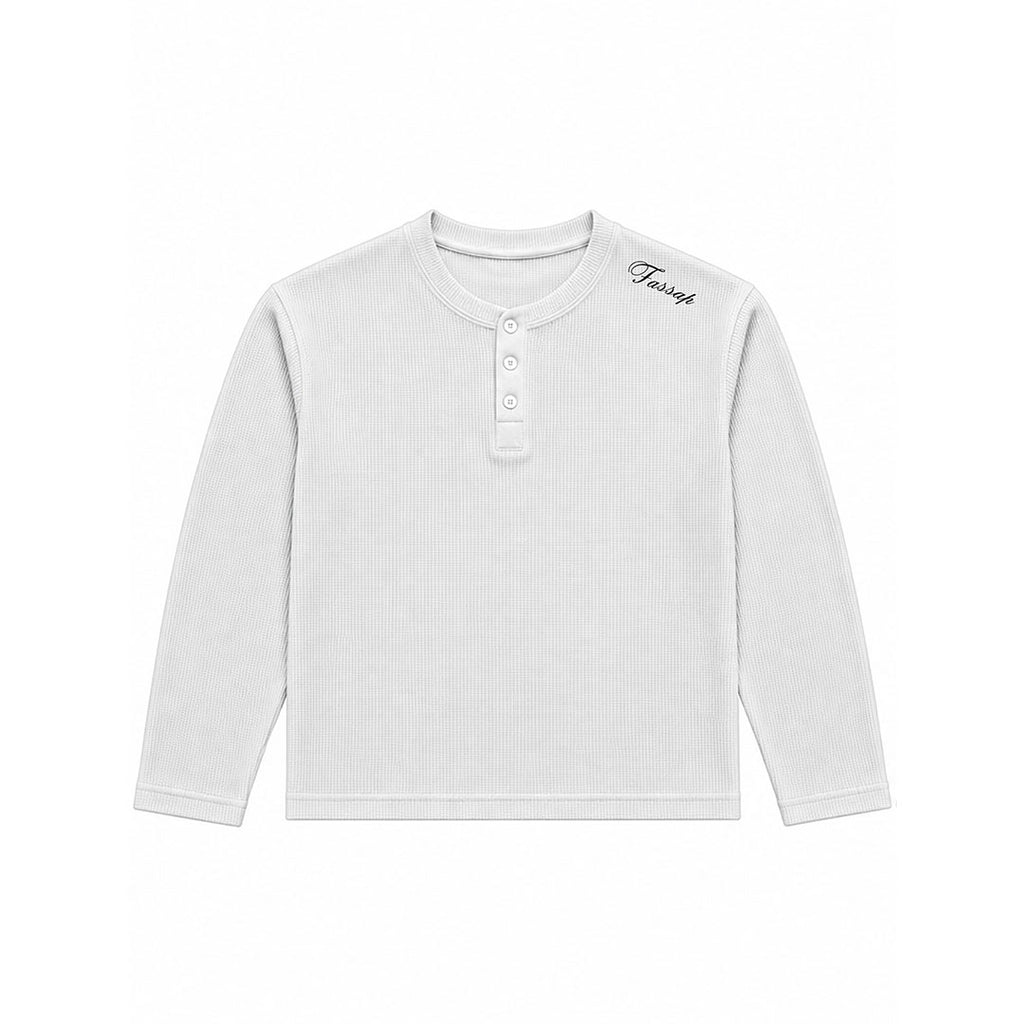 Fight Like You Still Care Henley Tee