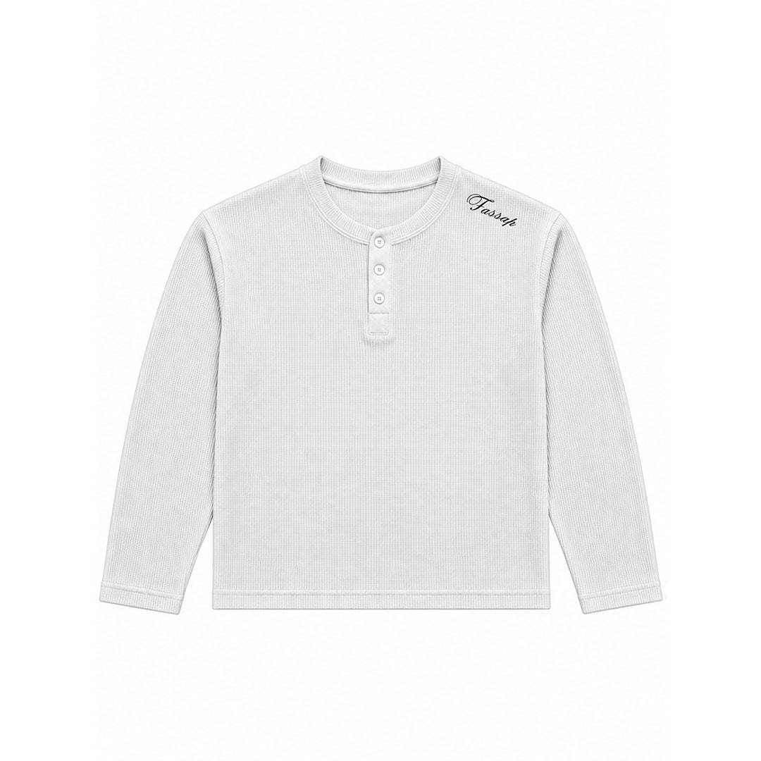 Fight Like You Still Care Henley Tee