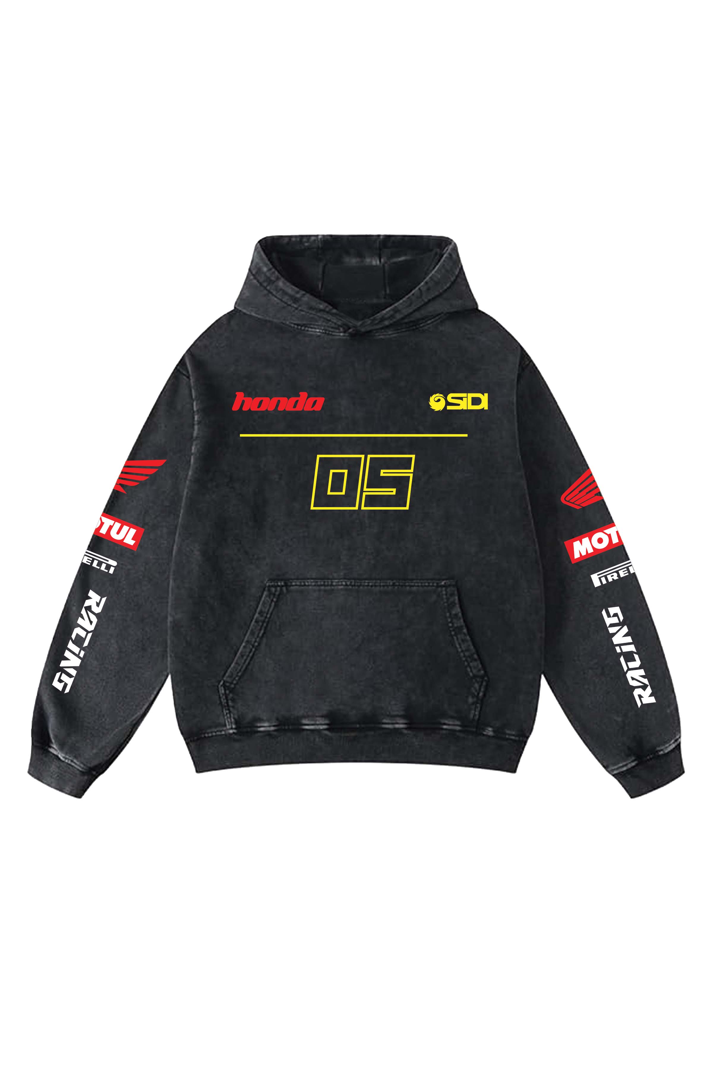 Honda Racing Designed Oversized Hoodie