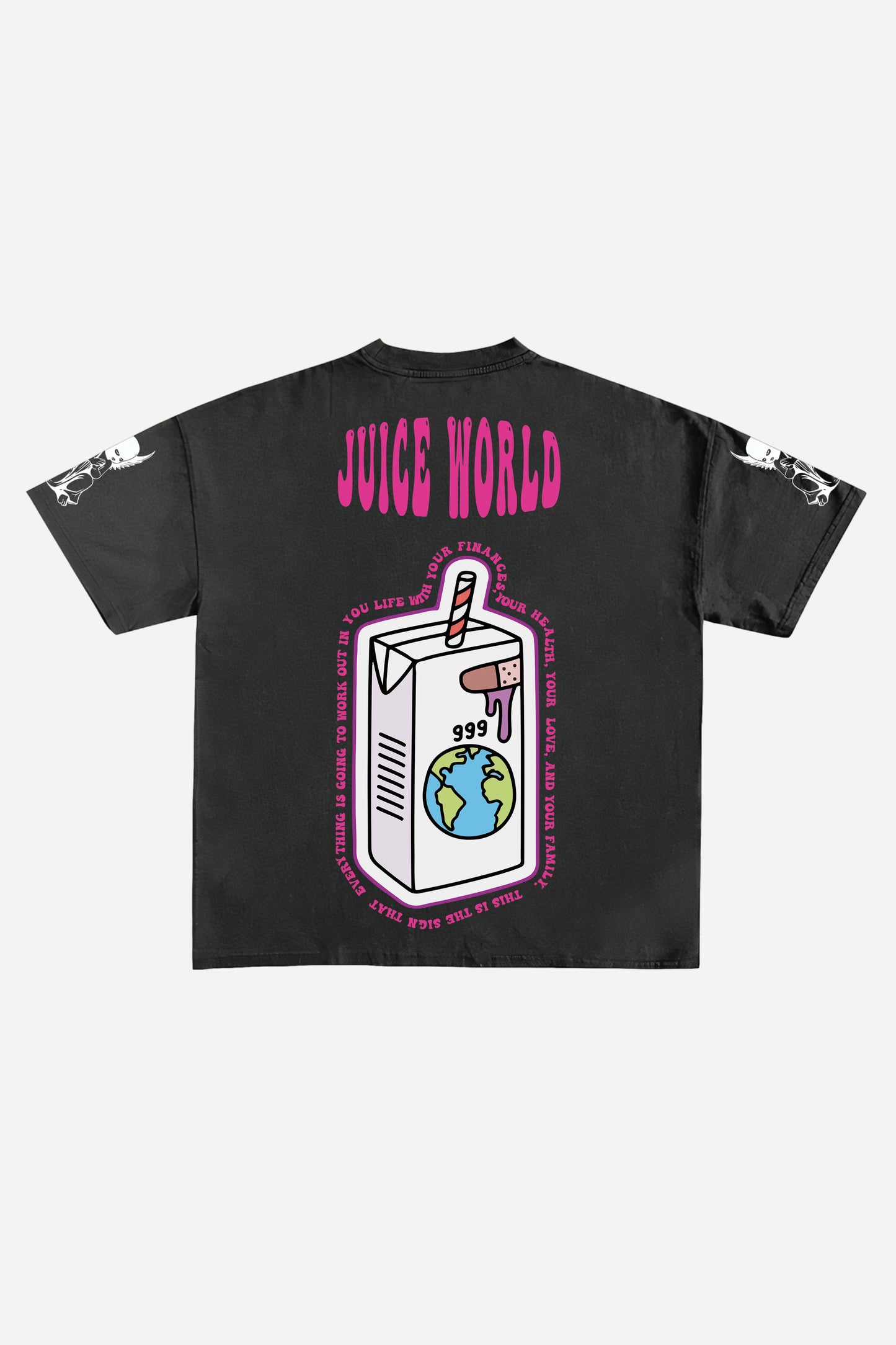 Juice World Designed Oversized T-shirt