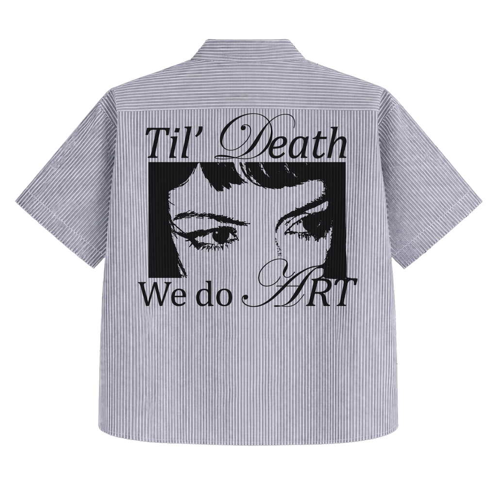 Till Death Art Stripe Shirt