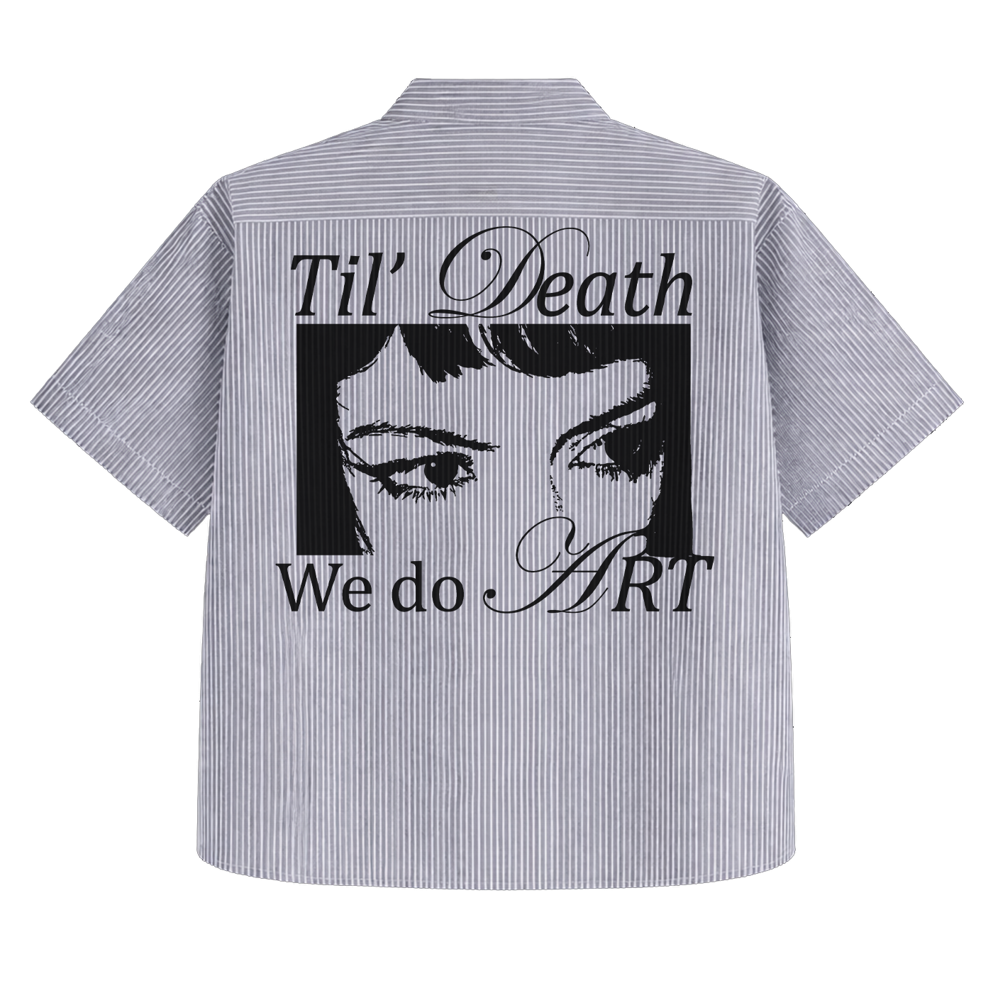 Till Death Art Stripe Shirt