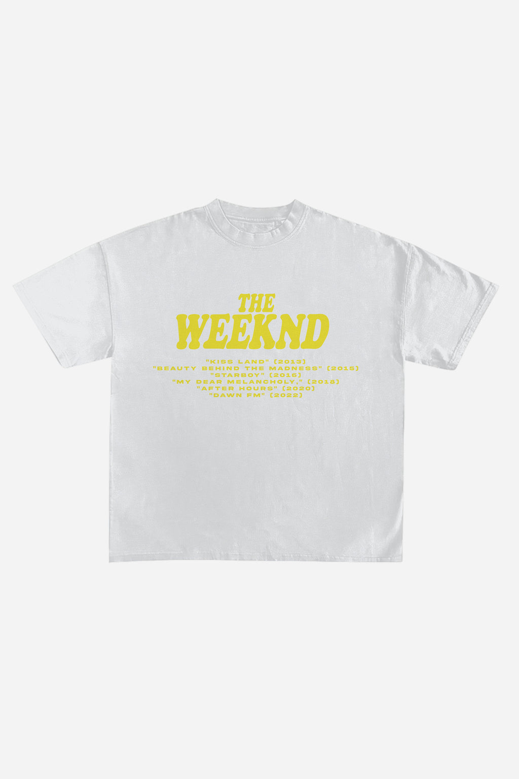 The Weekend Designed Oversized T-shirt